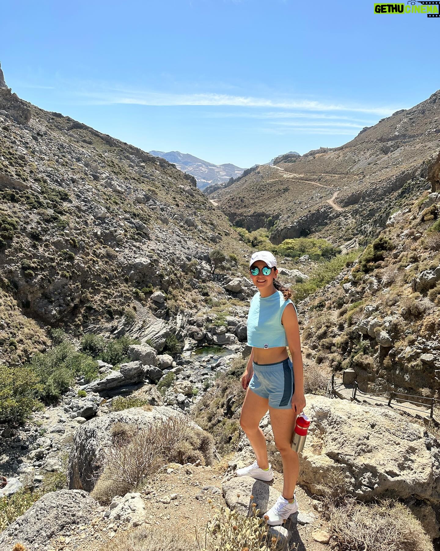 Sanaya Irani Instagram - Chasing waterfalls and conquering gorges, one step at a time. #trekkingadventures #gorge #waterfall