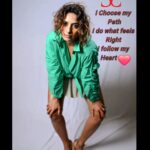 Sandhya Shetty Instagram - I follow my Heart ❤️ #sandhyashetty #Nofear #actor #supermodel #internationalspeaker #CommonWealthKarateChampion2015 #style #fashion #womenpower #fitness #actorslife #bollywood #hollywood #Dharavibank #coronapapers #mylifemyrules ❤ Photographer @aslamshaikh104 Videographer @swapnil7898 Designer @kaushikshrimanker Makeup @ramaniya_by_apoorvaks Hair @beautyblush_07