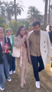 Sandy Jamal Instagram - أن تحب لحبيبك ما تحب لنفسك ، أن تكون السند الحاضر حتى و إن غبت ، أن تكون سبباً للفرحة في حياته ، أن تكون ملاذه في حزنه ، وذلك الشخص الذي يستوعبه دائماً وابداً ، أن تكون له نفسه ويكون هو لك نفسك ، ذلك هو الحب ❤️ عيد حب سعيد لكم جميعاً . #احمد_الخفاجي | #ساندي_جمال