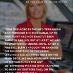Sandy Yawn Instagram - Brace yourself for an adrenaline-pumping tale from ‘Be the Calm or be the Storm.’ ⚓️🔥 This excerpt recounts a heart-pounding encounter in the Red Sea. Pirates, a fireball, and the unexpected—it’s all part of the journey. Want to uncover the full adventure? Grab your copy now! 📘 #BeTheCalmOrBeTheStorm #captainsandy #belowdeck