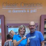 Sandy Yawn Instagram - My jeweler and headquarters of @nau.t.girl. Thanks Evan and Pam for taking care of our jewelry needs. Leah and I love you guys and your jewelry 💍 💖