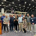 Sandy Yawn Instagram - Grateful to the Detroit Boat Show for the warm welcome and to all the amazing fans who stopped by to say hi and grabbed a copy of my book! Your support means the world to me. 💙 #DetroitBoatShow2024