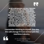 Sandy Yawn Instagram - Breaking barriers, one wave at a time. Here’s to the fearless women charting new courses in the maritime world. 💪⚓️ #womeninmaritime #womenempowerment #captainsandy