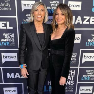Sandy Yawn Instagram - Last night at @bravowwhl was a blast! Huge thanks to the talented @priscilladistasio for my glam and shoutout to the fabulous @moyevabespoke and @andreatnewyork for my stunning suit! 

#bravotv #bravowwhl #belowdeckmed