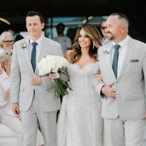Sandy Yawn Instagram - On May 11th, 2024 I married the love of my life. I had no idea how amazing marriage could be! It feels incredible and I feel like the luckiest woman in the world. I love you, Leah Rae Yawn!! Thank you for taking my name! Thank you to our entire family and friends for coming out to show your love and support to our relationship. 

If you’re wondering , Yes it was filmed. Thank you to our Bravo family. We love you. Stay tuned June 3rd on below deck med. @nadinerajabi thank you for marrying us , we love you 

To read about the details and more go online to @nytimes and type in our wedding exclusive 

music by Leah Rae 
Thank you @chefdavewhite for the incredible food 

Special Guest @kate_chastain @aesha_jean and more 
@itsa10ceo thank you for blessing us with your incredible boat

Photos by @kellymartucci 
Hair by @brittany.primsalon 
Makeup by @yourfacebygrace 
Wedding planner @amandagoesplaces
DJ @tim_brown_2timz 
Florist @truenorthfloralstudio