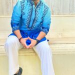 Sanjay Gagnani Instagram - One kurta at a time, Keep your traditions alive 💙❤️