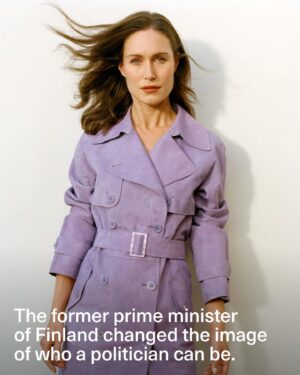 Sanna Marin Instagram - #SannaMarin, the former prime minister of Finland, was the world’s youngest premier, male or female, when she took office at age 34 in 2019. In her nearly four years in the role, she was praised for her deft handling of COVID and Russia’s war in Ukraine. Yet despite her accomplishments, Marin is better known for her dance moves, following the leak of a video in August 2022 that showed her and her friends dancing at a private party, spurring a tabloid scandal. “This is something that nobody wants to say: The problem wasn’t my dancing. The real problem was that I looked too ‘sexy,’” Marin tells @kaylaw. “It’s the way I danced, the way I performed. I looked the wrong way. I was too young. I dressed differently than people assumed. I moved in a way somebody thinks is incorrect.”

“It’s all related to the fact that we, as a society, still think that it is our right, and actually our obligation, to decide how women should act, behave, and look,” she adds. Click the link in bio to read the full profile, written by @kaylaw with photos by @mollymatalon, or grab a copy of ELLE’s 2024 February issue.

ELLE: @elleusa
Editor-in-chief: Nina Garcia @ninagarcia
Photographer: Molly Matalon @mollymatalon
Stylist: Kevin LeBlanc @kevinleblanc
Writer: Kayla Webley Adler @kaylaw
Hair: Clay Neilsen for Leonor Greyl @thisisclay @leonorgreylusa
Makeup: Jessica Ahn for Armani Beauty @jessica.ahn @armanibeauty
Location: Oceana Santa Monica @oceanasantamonica