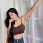 Sanya Thakur Instagram - Keep calm and smile on 😇 #mood #throwback #oldmemories