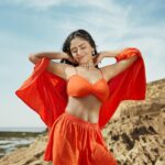 Sanya Thakur Instagram - Summer days are made for twirling in pretty dresses.😇 . . 📷 : @sahil_navadiya_ & team @fashion.by_snf 💄 : @makeup_asfaque . . #beautifuldestinations #fashion #summervibes #summeroutfit #instamood #beautyonthebeach
