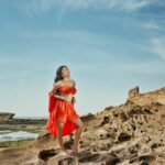 Sanya Thakur Instagram - Summer days are made for twirling in pretty dresses.😇 . . 📷 : @sahil_navadiya_ & team @fashion.by_snf 💄 : @makeup_asfaque . . #beautifuldestinations #fashion #summervibes #summeroutfit #instamood #beautyonthebeach