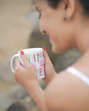 Sanya Thakur Instagram - You can’t break the confidence of a girl who dares to leave home with oily hair 😅💕. Pc @sahil_navadiya_  #goodmorning #teaincoffeemug #iloveyou #sanyathakur