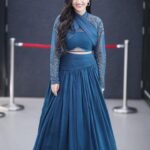 Sanya Thakur Instagram - Spy Telugu trailer launch🐳 Desinger @piriindia #spy #spytrailerlaunch #sanyathakur #indian