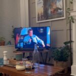 Sara Bareilles Instagram – Just watching tv together. @joetipps