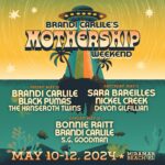 Sara Bareilles Instagram – Beam me up Brandi girl! This is the kind of Mothership I’m looking for – so thrilled to announce I’m joining the lineup for this incredible celebration of where we all come from – our mothers. Get tickets and join the fun 🤩 @brandicarlilesmothershipwkd 

XO
Sb