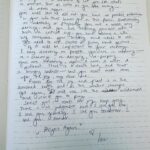 Sara Bareilles Instagram - I am revisiting my journal from 2 days after starting medication. I took advice from @elizabeth_gilbert_writer and wrote letters to Love, and then wrote back to myself in Love’s voice. It is amazing to read this again years later and light years happier. For anyone struggling- you are not alone and it moves like waves- Love told me that. She was right. “Sometimes we forget that our lives stretch out in front and behind in a timeline that is so far beyond our ability to conceive. We remember things as fixed. As permanent. But it’s all like those waves particles being observed- it stops for a moment to let you see what’s in motion. But as soon as you look away… It moves again. You will sort it all out. You have no possible outcome in your life that leaves you in this place. Emotionally or mentally or physically. You are a wave, my darling, and you are observing yourself with such a critical eye, you have become a little self-conscious. Your thinking mind needs to rest. You need to rest. Choose it. Every small gesture of it will be important for your recovery. I say recovery on purpose. You are in recovery– reclaiming, re-designing, repurposing. You are becoming, again. A new. Another. A different. There is a death here, and that is bringing sadness- but you must make room for the joy, my dear one. Reach for the joy and plant it in the scorched earth and as the weather changes yet again, they will rise into the wilderness and ask you to play. Sweet girl- reach for joy and keep going. There is no judgment here. I love you now, I love you yesterday, I love you tomorrow. I love you. Forever. Begin Again.” ❤️✨🌱