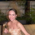 Saraí Meza Instagram - @mamashelterroma de noche >>>> 😍 este hotel es hermoso si quieren sentir vibes italianas desde el desyauno hasta la hora de los drinks en el rooftop. 10/10