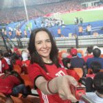 Sara Derzawy Instagram - 🇪🇬🇪🇬🇪🇬 #سارة_درزاوي #أمم_افريقيا #afcon2019
