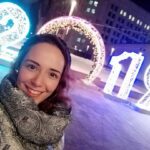 Sara Derzawy Instagram - Happy New year 2❣️19 #سارة_درزاوي #مسرح_مصر #٢٠١٩ #moscow #russia #frozen ⛄❄️