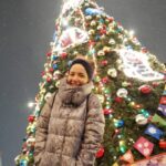 Sara Derzawy Instagram - Merry Christmas 🎄☃️ #tb #russia #moscow #redsquare #snow #frozen ❄️❄️ #masr7_masr #masrah_masr #sara_derzawy #مسرح_مصر #سارة_درزاوي أنا في مصر دلوقت والله يا جماعة 😅