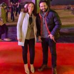 Sara Derzawy Instagram - من أحلي اوقات حياتي إني أشوف أستاذ يحيي الفخراني علي المسرح .. حاجة ما تتوصفش 😍🥰 شكرا جدا يا صديقي تامر كرم يا مخرج يا كبير علي الدعوة الحلوة دي #يحيي_الفخراني #الملك_لير #تامر_كرم #سارة_درزاوي #مسرح_مصر
