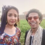 Sara Derzawy Instagram - كل سنة وانت طيب يابو السلاطين يا عسل ❤️❤️ #أحمد_سلطان #سارة_درزاوي #ونسني #مسرح_مصر #snlبالعربي