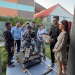 Sara Khan Instagram - This happens only when we shoot together 😂😂😂🤓🤓🤓