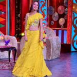 Sara Khan Instagram – A yellow dress and yelloads of happiness 💛💛💛💛💛💛
#ssarakhan #happyme #happiness #blissss

Styled by @stylebytaashvi
Assisted by @riddhi_jogani_ @Stylebyjeenu
Outfit @houseofmae.in
Accesories @the_jewel_gallery