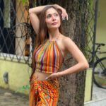 Sara Khan Instagram – Peace ✌🏻 joy 🤩 happiness 
 #ssarakhan 
@gcftalents
