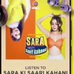 Sara Khan Instagram - Let’s connect on daily basis , let me tell you all what’s going on in my life … Download @pratilipifm 😁 and listen to #sarakisaarikahani #sarakhan #pratilipifm #pratilipi #sarakhancreation @awaara_kahaanikaar