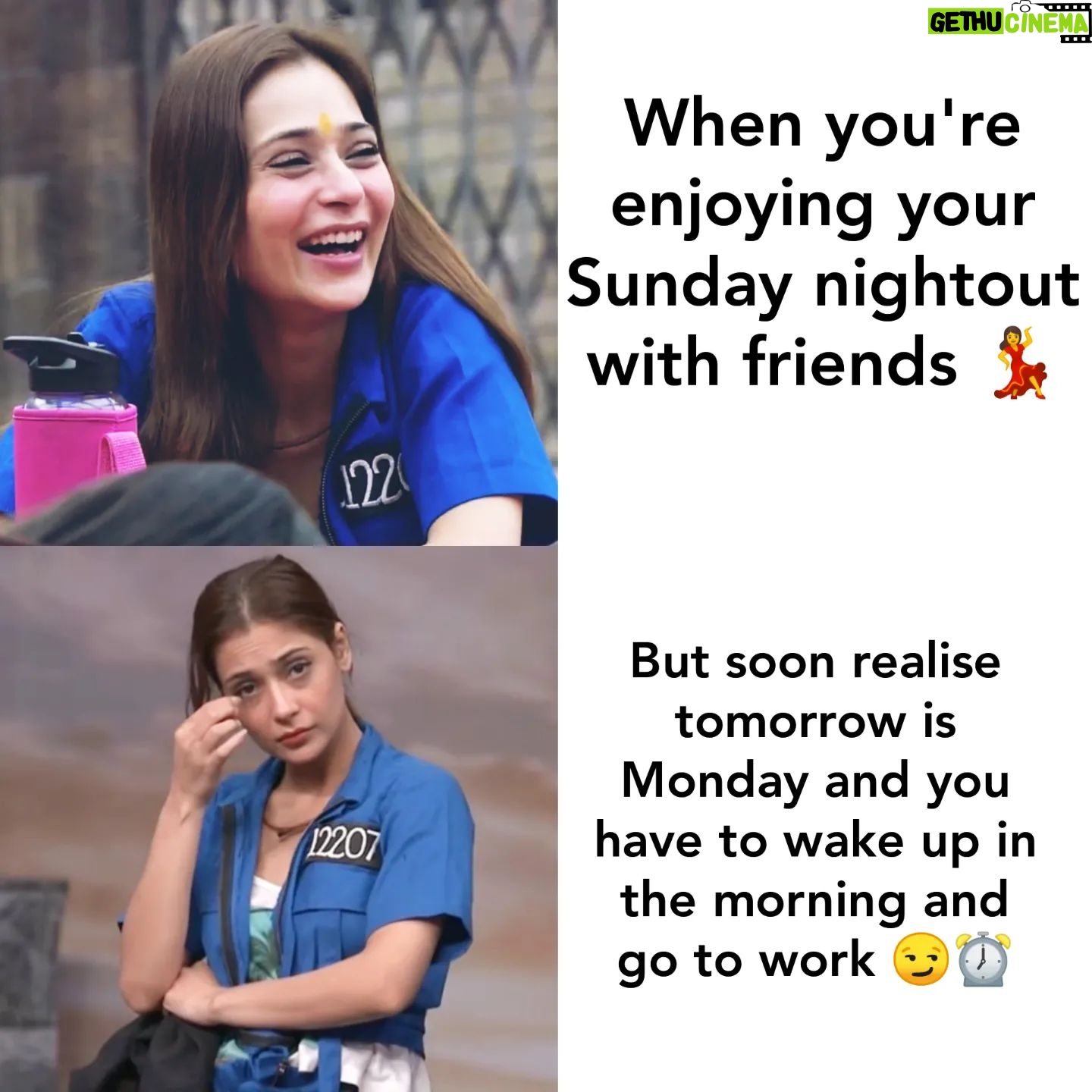 Sara Khan Instagram - Relatable enough? 🤣 #SundayBlues #SimplySara #SaraKhan #StrongerThanEver #SaraKhanSupremacy #SaraSquad #LockUppQueen @ektarkapoor @kanganaranaut @mxplayer @altbalaji @lockuppgame #likesforlike #liker #follow4followback #followtrain #vsco #igers