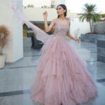 Sara Khan Instagram - A kingdom of isolation And it looks like m the queen 👑 The wind is howling like this swirling storm inside Couldn't keep it in, heaven knows I tried Don't let them in Don't let them see 😊😊😊