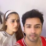 Sara Khan Instagram – Trying to follow the trend 😂😂😂