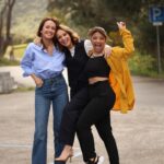 Sara Prata Instagram - Os “QUERIDOS PAPÁS” terminam hoje. Vou estar colada ao ecrã para me despedir deste projecto tão querido. Foram muitas as vossas mensagens que fui recebendo ao longo destes meses e foi tão bom perceber que desse lado vocês gostaram tanto como nós. Aqui fica um beijinho das professorinhas. 😘 Hoje é dia de fechar a escola ♥️ Queridos companheiros um beijo a todos! E foi tão bom estarmos hoje juntas à conversa minhas miúdas @marisacruz e @catarinasiqueira @tvioficial 📸 @ruivalido