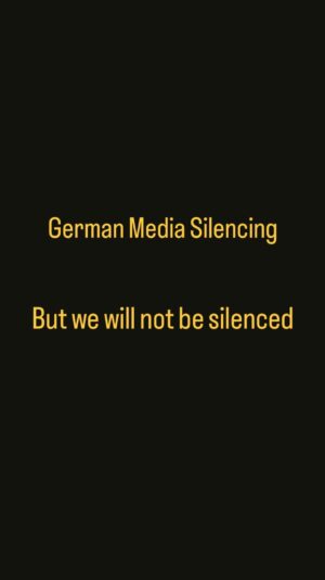 Sara Ramirez Instagram - German media is trying to silence all voices who speak up for Palestine - so we need to speak up even more and even louder. #wewillnotbesilenced