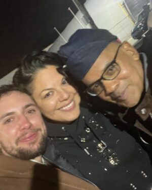 Sara Ramirez Instagram - Today is International Transgender Day of Visibility. #ITDOV #TDOV
.
Understanding ourselves takes time, everyone’s journey looks different, and that’s ok! Sometimes blossoming our authentic selves is an incremental process that may not give us clarity until we’re in our 30s or 40s, like me. And that’s ok too! 
.
I am blessed to be here another day. Grateful to my loved ones and community for making me feel seen/held/heard, for affirming my own right to healing, joy, respect to my dignity, to be loved. I am a real person. In this post are pics of some meaningful times in my life that capture what I’m sitting with today. 
.
To trans community of all ages: Please know that what many of us in the public eye post is just a post. It cannot possibly encapsulate all of who we are or what each of our lives are about. Queer and trans people are not a monolith. You be you. Stay true to who you are and who you are evolving into. There are many people fighting for our present and future, many ancestors and transcestors who paved the way so we could show up. We need you. I need you. I love you.
.
.
Pic 1: Sara selfie wearing a grey tshirt with taupe font that reads “Squad up, skill up, slay” from @ignitekindred ,cell has a sticker from @familiatqlm that reads “No Pride in Detention”, they are thinking about how powerful our existence as trans people is. 
.
.
Pic 2: Sara in Mazatlan, Mexico at around 5 years old, in a white bunny costume and carrot. I know. 
.
Pic 3: Sara and @dercarler taking a selfie in nature smiling because the sister/sibling love is real. 
.
Pic 4: Sara between @trudy0nduty and bff Cray Cray outside of the NYC launch party for Revolution is Love, excited to be with community. 
.
Pic 5: selfie of @trudy0nduty hugging Sara while looking into camera as if to say “fuck around and find out, bitches. I love Sara.”
.
Pic 6: Sara w/tgnc community @cmoneverybodybk freeing ourselves to @mariquitas.band 
.
Pic 7 &8: pics of Sara from Out mag where they are in their trans power.
.
Pic 9: Sara in Bday joy
.
Pic 10: Sara in blue mask & beanie w/grounded smile, giving✌🏽and practicing hope. 😘
.
If you’re open to it pls donate to:
@forthegworls 
@blacktransliberation