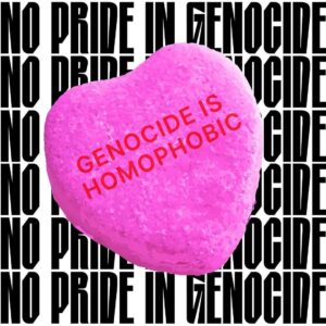 Sara Ramirez Instagram - ♥️Repost from @noprideingenocide_
•
This Valentine’s Day, join us at @noprideingenocide_ to demand that queer and trans orgs like @glaad, @glsen, @humanrightscampaign, @pflag, and @trevorproject break up with genocide and support the fight for Palestinian Liberation. Scroll ➡️ for our demands and to pick out which Valentine’s Day message you want to send!

Learn more and sign the petition: noprideingenocide.org/breakup

No Pride in Genocide is a collective of queer and trans anti-zionist Palestinians, Arab/SWANA folks, Jews, and allies fighting for a liberated Palestine.

#noprideingenocide #fromtherivertothesea #freepalestine #freefreepalestine #freegaza #palestine #gaza #willyoufreemypalestine #breakupwithgenocide #queersforpalestine #transforpalestine #standwithpalestine #freedomforpalestine #ceasefirenow🇵🇸 #permanentceasefirenow #queer #trans #dcqueer #queercommunity #pinkwashing #noprideinapartheid #dc #dccommunity