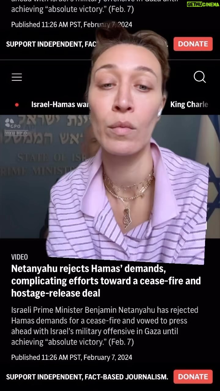 Sara Ramirez Instagram - Why is Netanyahu rejecting a deal that would save Israeli hostages? That would save lives? Some are calling him a genocidal maniac. He awaits several trials and knows his time is running out. Please let’s continue educating ourselves on the dangers of these “leaders” who are reflecting and enabling violent systems of The State, look to our Palestinian community for how best to show up, continue to criticize and push back on our own failing “leadership” enabling those same violent systemic structures in the U.S., and open our hearts and minds to the possibility that we, who remain silent and complicit humans (and tax payers) funding this genocide against -and ethnic cleansing of - Palestinian people at the will of a Zionist regime that doesn’t care about humanity, might be additional villains in this story. Repost from @lanzybear I use my hands when I get passionate.