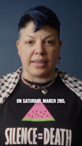 Sara Ramirez Instagram - 🇵🇸 On March 2, millions will march for Palestine! We rise up against any invasion of Rafah, to demand an immediate ceasefire, and an end to the brutal genocide against the Palestinian people. 🌐 Join together with people across the whole world. Find an action in your city at shutitdown4palestine.org ➡️ Organizations can endorse the global day of action at the link in our bio! #shutitdown4palestine