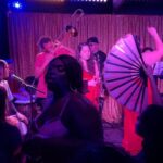 Sara Ramirez Instagram - 2.17.23 @cmoneverybodybk 🏳️‍🌈 @mariquitas.band 🏳️‍⚧️✊🏽🎶 This is what community looks like. This is what liberation looks like. . . Videos: a rainbow of Black Brown Asian and white Queer and Trans people sharing space with each other in @cmoneverybodybk while holding space for the humanity, message, heart, talent, energy, and presence @mariquitas.band , a tgnc (trans and gender-non conforming) salsa band, brought last night. We danced the night away and freed ourselves. At some point Qween and co. inspired me to jump in and get free so I did. The last video is what happens when the set is over and you make your own music with each other. It was so joyful and generative to share space in an inclusive lgbtqia culture that is for true liberation. Thank you @mariquitas.band for all that you are and all that you are building. @qween_jean @trudy0nduty @ohhbrent 🕺🏽💃🏾🎉♥️
