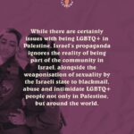 Sara Ramirez Instagram - NO PRIDE IN GENOCIDE. Israel’s pinkwashing campaign exploits LGBTQ rights to project a progressive image, while Israeli bombs and bullets kill queer Palestinians just the same. While there are certainly issues with being LGBTQ in Palestine, Israel’s propaganda ignores the reality of being part of the community in Israel, alongside the weaponisation of sexuality by the Israeli state to blackmail, abuse and intimidate LGBTQ people not only in Palestine, but around the world. No Pride in Apartheid. No Pride in Genocide. ___________________ #CEASEFIRENOW #EndImpunity #StopArmingIsrael #EndTheOccupation #FreePalestine #CommitteeToProtectJournalists #LGBTQ #LGBTQIA #LGBTQ #QueersForPalestine #ACTUP