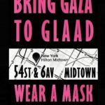 Sara Ramirez Instagram - 📢📢 HAPPENING NOW: JOIN US ‼️ THE HILTON MIDTOWN, 54ST & 6AV, BRING GAZA TO GLAAD ‼️ OFF YOUR SCREENS, & INTO THE STREETS ‼️ FOR QUEER PALESTINIANS FACING GENOCIDE ‼️ JOIN ACT UP & PEOPLE OF CONSCIENCE DEMANDING GLAAD & ALL QUEER PEOPLE IN MEDIA TO: PLATFORM PALESTINIANS, CALL FOR CEASEFIRE, OPPOSE GENOCIDE, & **DROP THE ADL** 🚫 WHEN STUDENTS AND MUSLIMS ARE UNDER ATTACK, WHAT DO WE DO? STAND UP, FIGHT BACK! 🔺🔺🔺 WE SAY NO TO RACIST FEAR, WE LOVE PALESTINIANS HERE! 🗽❤️🇵🇸 FIGHT AIDS, FIGHT GENOCIDE, FIGHT HATE, FREE PALESTINE! 🍉🏳️‍🌈🏳️‍⚧️ #ALLEYESONRAFAH #DROPTHEADL