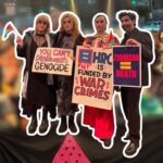 Sara Ramirez Instagram - While hundreds protested outside, Palestinian and Jewish queers disrupted the “Without Exception” HRC Gala to find out why Palestinians are the exception. By way of HRC’s financial relationship with weapons manufacturers such as Northrop Grumman who has been sending arms to israel, they are complicit in israel’s genocide of Palestinians in Gaza. ‼️Calls to Action‼️ - Sign the petition: chng.it/Ns6rr8cJ7Y - Send an email to membership@hrc.org to demand they call for a ceasefire and let them know how you feel Thank you so much to all the organizers involved: @swananyc @swanalosangeles @palestinianfeministcollective @egyptian.diaspora.resists @tarabnycorg @r2s_project