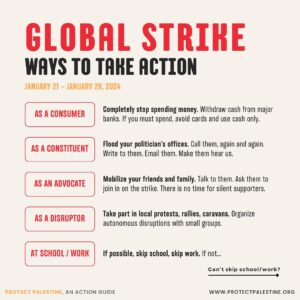 Sara Ramirez Instagram - JOIN THE WEEKLONG GLOBAL STRIKE. There’s no time to “wait and see” – we’re calling on you to mobilize your friends and family to stop spending money, flood politicans phonelines, and take to the streets for local actions. We demand a ceasefire NOW.

For 3-minute tasks and information on local protests & events, check our link in bio.

#standwithpalestine #freedomforpalestine  #ceasefirenow  #istandwithpalestine