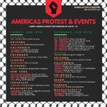 Sara Ramirez Instagram - CEASEFIRE NOW!! GLOBAL STRIKE JAN 21-28 Repost from @protectpalestineorg OUR WEEKEND PROTEST GUIDE IS HERE. 175 PROTESTS AND EVENTS AROUND THE WORLD, WHERE WILL YOU PROTEST? Details to all protests in our link in bio! #standwithpalestine #freedomforpalestine #ceasefirenow #istandwithpalestine