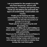 Sara Ramirez Instagram - I am so grateful for the people in my life who have helped me, and are still supporting me, in healing and getting free. Thank you for helping me peel back the layers of conditioning, socialization and trauma. Thank you for helping me take responsibility for my own humanity as I continue to lean into the discomfort of growth and change. Thank you for not exploiting me and discarding me. Thank you for calling me in and holding me close while I forge a path of empowerment and authenticity. Thank you for reminding me my softness is one of my many superpowers. This is about being human and showing up with courage and curiosity no matter how bumpy the road there gets.