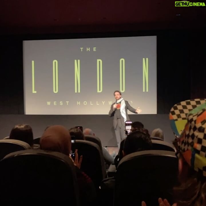 Sara Ramirez Instagram - Thank you @lanzybear and @watermelonpicturesco for welcoming us to this intimate screening of Walled Off; an incredibly powerful, moving, educational and galvanizing film by @vinarfuso , produced by @anwarhadid @rogerwaters @kwekumandela and Immortal Technique, that centers Palestinian humanity and stories over numbers, and shows the Palestinian perspective on how the ongoing Nakba continues today. Available on all digital platforms MAY 3rd. Spread the word! . . Pic1: @qween_jean and I in the screening room, smiling because it feels good to be with likeminded creative community. Video1: The beautiful flower and watermelon arrangement in the entrance to the screening room, a poster of Watermelon Pictures on the left of the arrangement and to the right is a poster of Walled Off. Pic2: wide pic of the above. Video2: panning the entrance to the screening room, all the beautiful creative community in support of this film and Watermelon Pictures. Video3: selfie video of Qween and I with screening entrance room and community in the background, exclaiming “Solidarity!” “Watermelon Pictures!” “FREE PALESTINE” with Alana’s sister joining us toward the end. Pic3: my hand holding up a black Watermelon Pics swag bag that reads “FROM THE RIVER TO THE SCREEN PALESTINE WILL BE SEEN” (obsessed) in English and Arabic, English in white, Arabic in red. Video4: @munir_atalla who is part of the @watermelonpicturesco team, welcoming us inside the screening room and asking who here is Palestinian. The crowd erupts in a loud “WOOO”. Then he says “For all of you who didn’t go ‘wooo’, you are wrong because if you were invited here you are a part of our movement. In our thousands in our millions, we are all Palestinians. And so let’s hear it one more time- Who here is Palestinian?” Everyone erupts in an even louder “WOOO!”. Then Qween exclaims “Viva Viva Palestina!” The crowd laughs and enjoys it! Munir says “Yes.” Pic4: @lanzybear and Walled Off filmmaker @vinarfuso sitting at the front of the room in a talk back with the audience. So so powerful and appreciated! . They tried to bury us. They didn’t know we were seeds. 🌱🍉❤️🔥