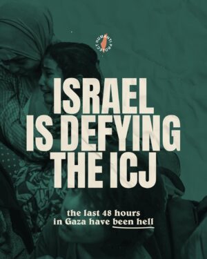 Sara Ramirez Instagram - Israel is ignoring the ICJ ❌

To those of us paying attention over the last four months, it will come as no surprise that Israel is disregarding the ICJ and persisting in its genocide campaign against Palestinians.

In the last 48 hours, the occupation has perpetrated multiple war crimes and crimes against humanity. 

It is crucial that all of us continue to educate people around us. Be vocal, be assertive, and remember that you are advocating for what is right.

Don’t give up.

Source: Euro-Med Human Rights Monitor 

———-

#SpeakUp #SilenceIsComplicity #SilenceIsViolence #HumanRights #EndImpunity #StopArmingIsrael #EndTheOccupation #freepalestine