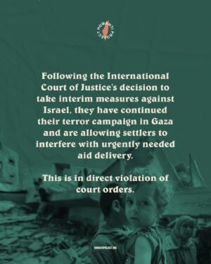 Sara Ramirez Instagram - Israel is ignoring the ICJ ❌

To those of us paying attention over the last four months, it will come as no surprise that Israel is disregarding the ICJ and persisting in its genocide campaign against Palestinians.

In the last 48 hours, the occupation has perpetrated multiple war crimes and crimes against humanity. 

It is crucial that all of us continue to educate people around us. Be vocal, be assertive, and remember that you are advocating for what is right.

Don’t give up.

Source: Euro-Med Human Rights Monitor 

———-

#SpeakUp #SilenceIsComplicity #SilenceIsViolence #HumanRights #EndImpunity #StopArmingIsrael #EndTheOccupation #freepalestine