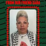 Sara Ramirez Instagram - 📢 Our friend @therealsararamirez has a May Day message for the world on the last slide. 📢 The violence we witnessed as the belligerent occupiers of Palestinian lands dropped incendiary munitions on tents, continuing their violent onslaught from land, air, and sea, was directly reflected by the hoards of provocateurs who launched explosives at peaceful campus encampments and attacked students and faculty with baseball bats, metal poles, and knives. Now more than ever, it is important that we mobilize. 🤳As things escalate, we encourage you to document your actions and any violent provocations so that these stories can be told. 📹📸 With the invasion of Raffah seemingly imminent, and while brave students & faculty on college campuses across America are under attack, we encourage everyone to keep their attention on the reason for these protests and solidarity encampments in the first place. *Videos of violence are for informational/educational purposes only* #EyesOnRaffah #EyesOnGaza #MayDay #ShutItDown4Palestine #Escalate4Gaza