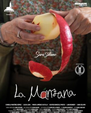 Sara Sálamo Instagram - ¡Nos vamos a @medinafilmfestival !
Nuestro cortometraje “La Manzana”🍎 ha sido seleccionado para competir en su “Sección Oficial” y eso merecía celebrarlo: compartiendo en primicia nuestro cartel.

¡Nos vemos en Medina del Campo!

@montaukcinema @sarasalamo @isabelruizruizdop @desireeduro @mariamaganto @anagsonido @saritisima_g @marinaneirafotos @elena_okariz @paulasanchezmakeup @veronicatimossi @mz.magenta @lauraagantes @lacortes19 @carlfemo @conchadelarosa @alexcatena @javierzelaz @neorender @luigireniery @beatrizruizgonzalezmateo @candela.margo @marvinwayne @javat.gb @mr_ignotto @diegoylucasluna